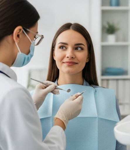 Women getting tooth pain treatment - Emergency dentist Deal